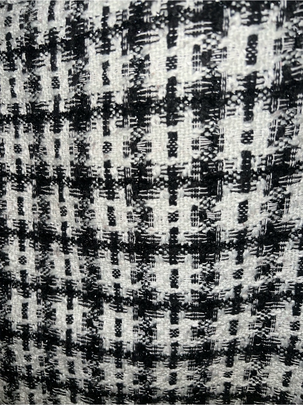 Ann Taylor Black & White Tweed Pencil Skirt - Picture 3 of 4